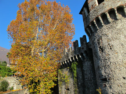 Westmauer Schloss Locarno