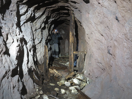 Kupfergrube Erzbett Mürtschenalp